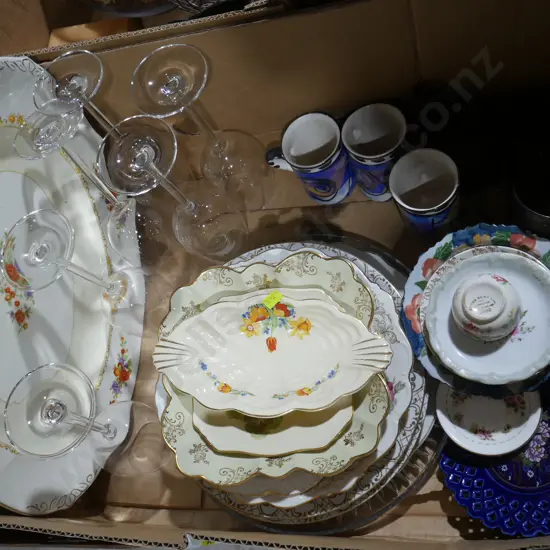 Assorted china etc