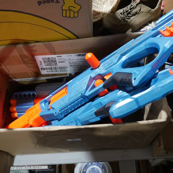 Nerf guns etc