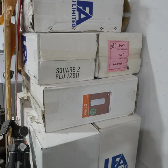 Assorted new twin wall lights