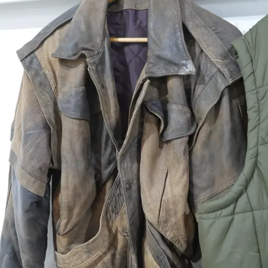 Leather jacket