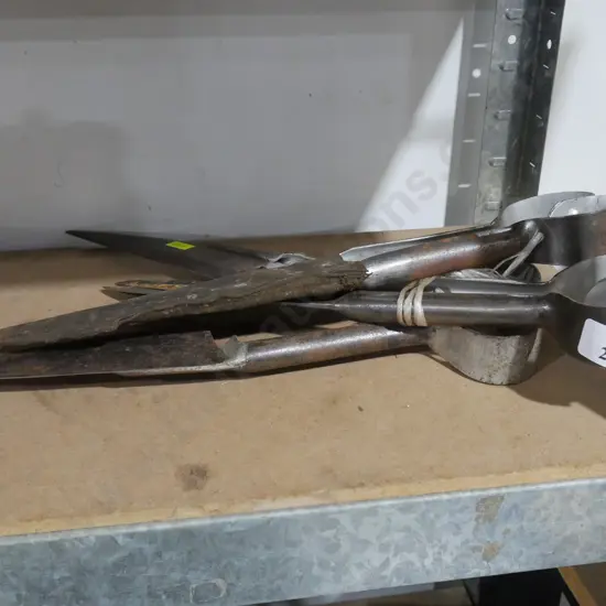 Three pairs of hand shares