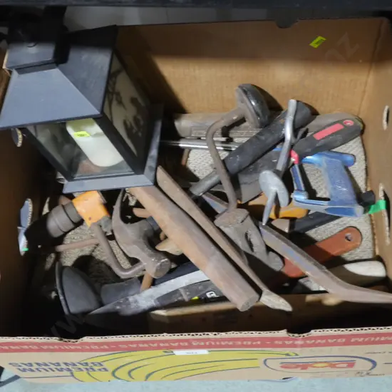 Box of tools etc