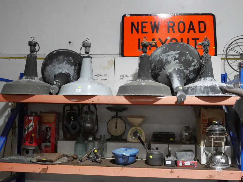 6 industrial lights Image 1++