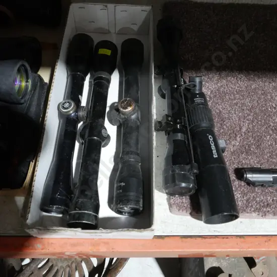 Rifle scopes