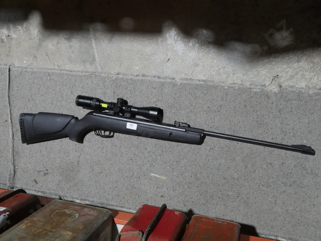 Air rifle and bag Image 1++