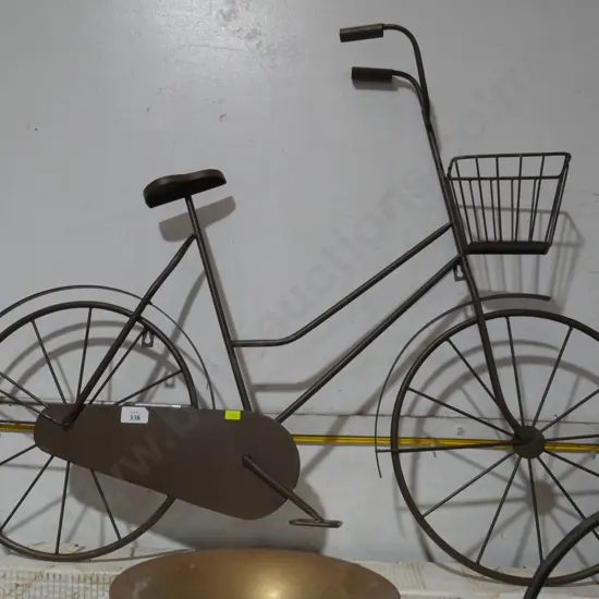 Bicycle wall hanging