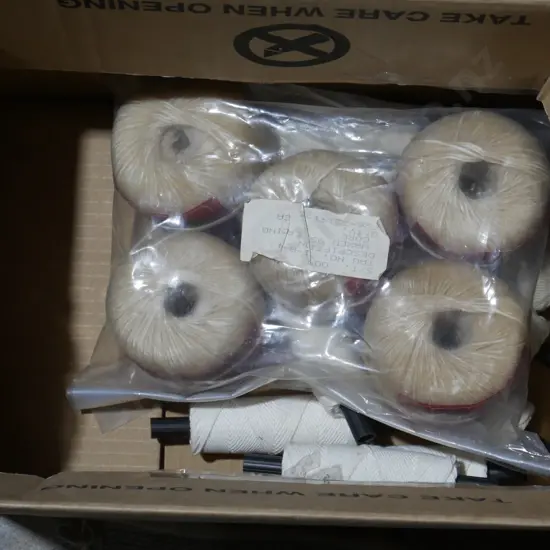 Rolls of twine