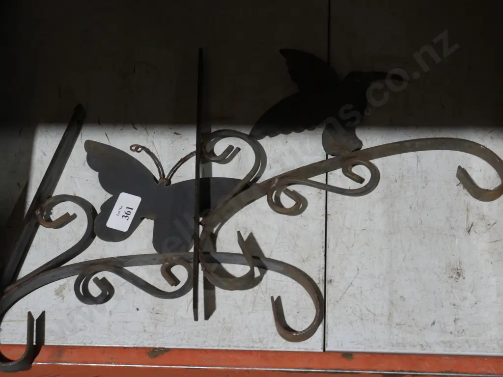 Butterfly and bird wall hooks Image 1++