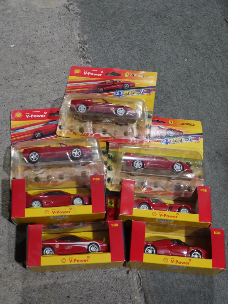 Shell Ferrari model cars Image 1++