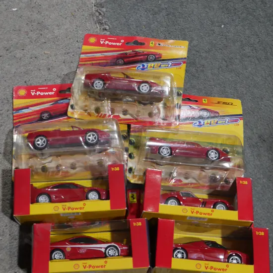 Shell Ferrari model cars