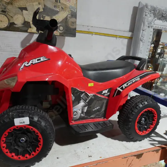 Child's battery powered quad bike