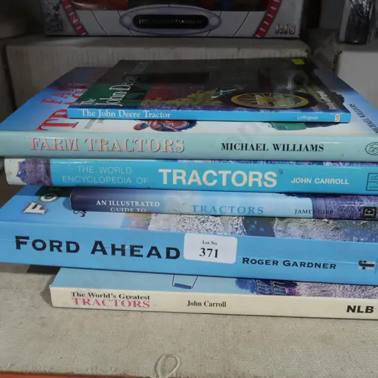 Assorted tractor books