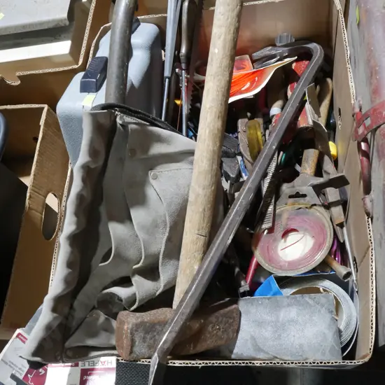 Assorted workshop tools
