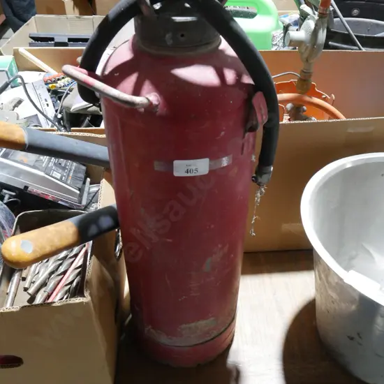 Vintage fire extinguisher