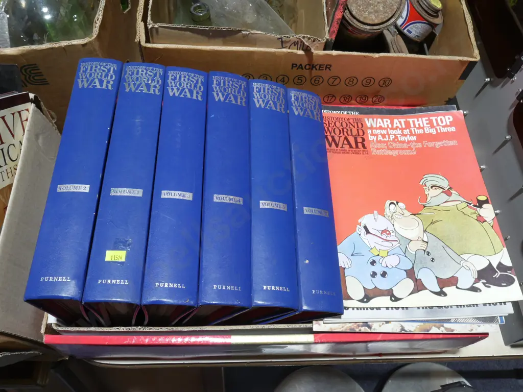 History of the first World War folders Image 1++