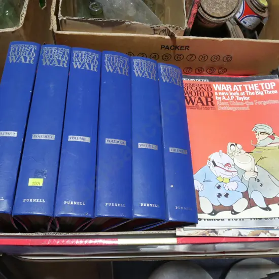 History of the first World War folders