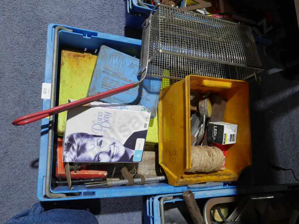 Three boxes of workshop sundries Image 1++