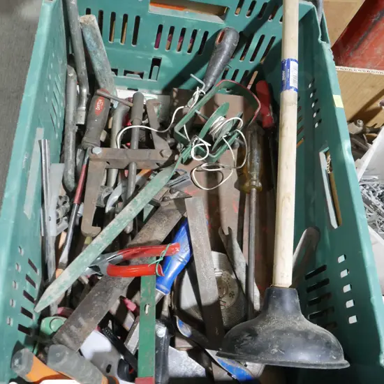 Assorted workshop tools