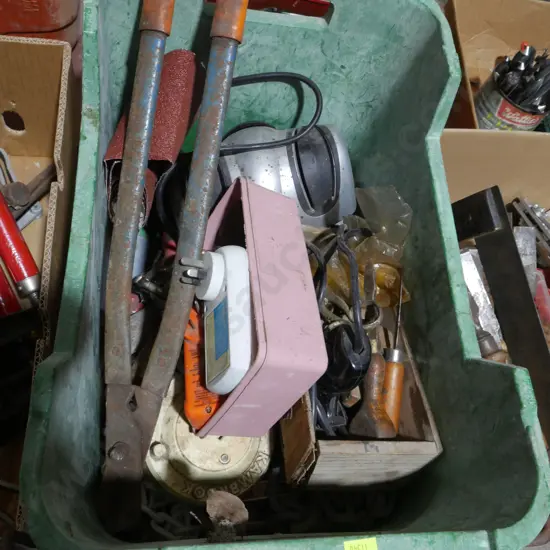 Assorted workshop tools
