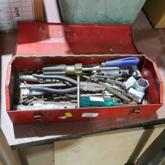 Toolbox and contents