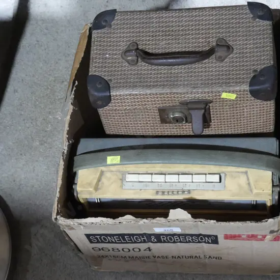Radio and flagon case