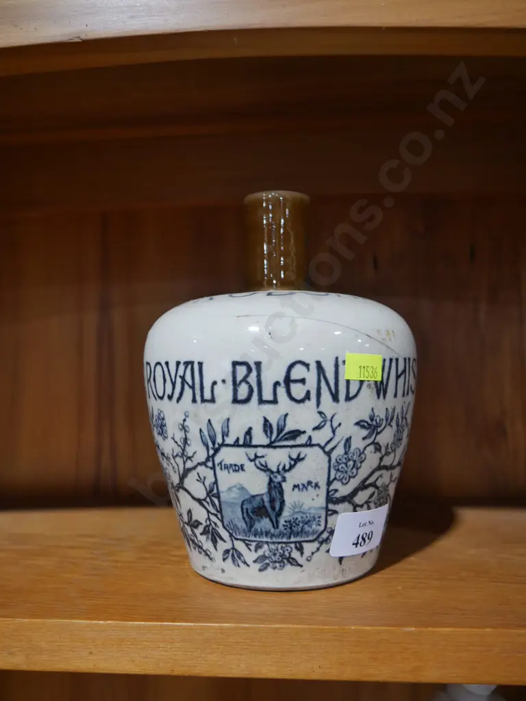Stone whiskey bottle Royal blend Image 1++