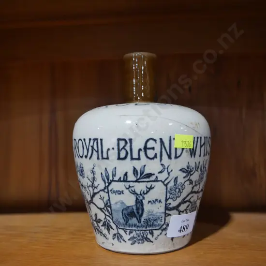 Stone whiskey bottle Royal blend