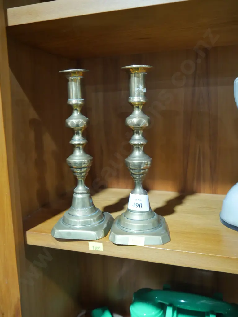Brass candle holders Image 1++