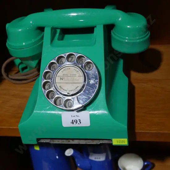 Green telephone