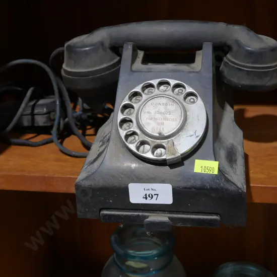Black telephone