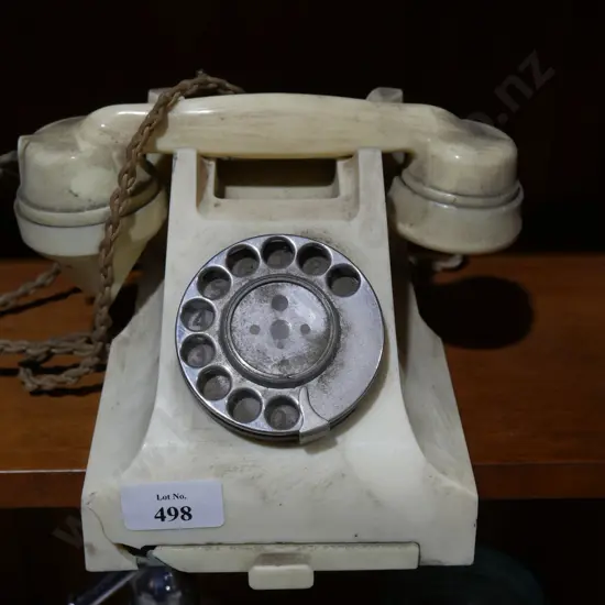 White telephone