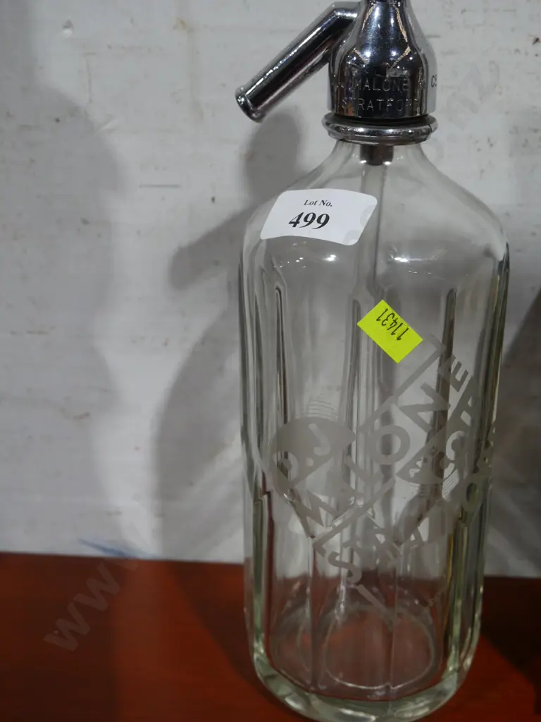 3 jars and Malone Stratford soda syphon Image 1++