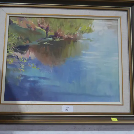 Painting landscape, Brent Trolle