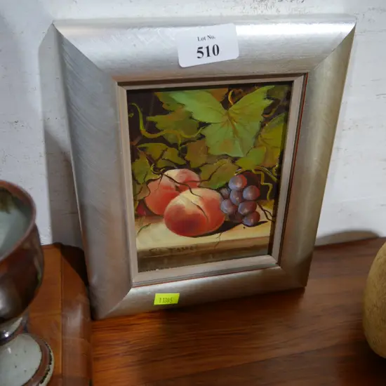Small oil painting, Rosemary James