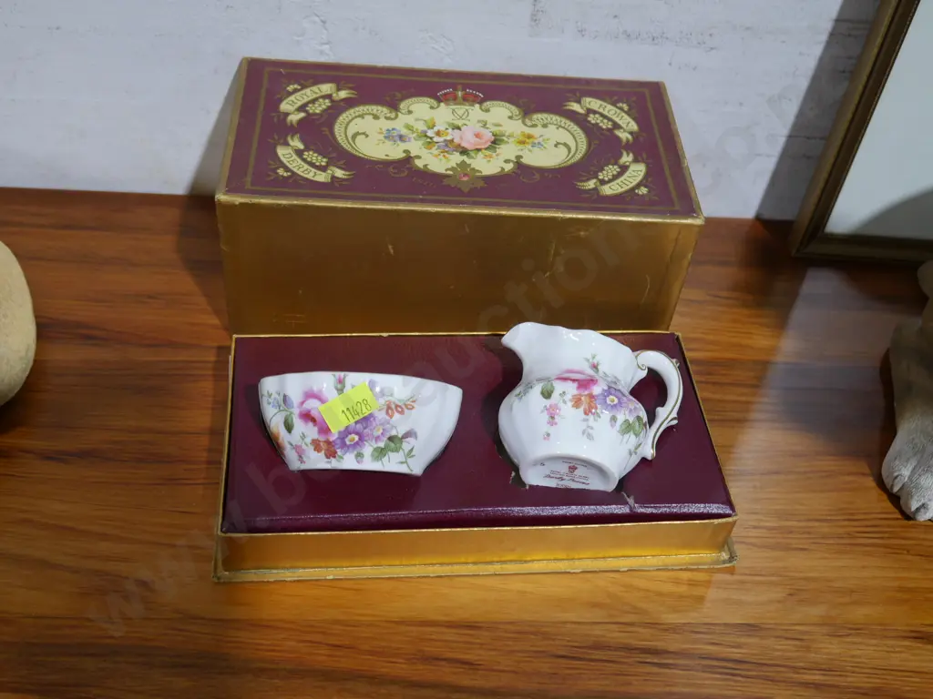Crown Derby china boxed Image 1++