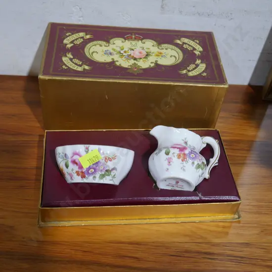 Crown Derby china boxed
