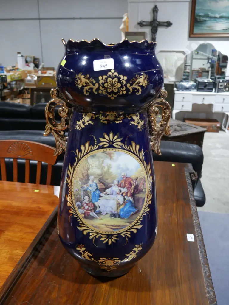 Large Limoges style vase Image 1++