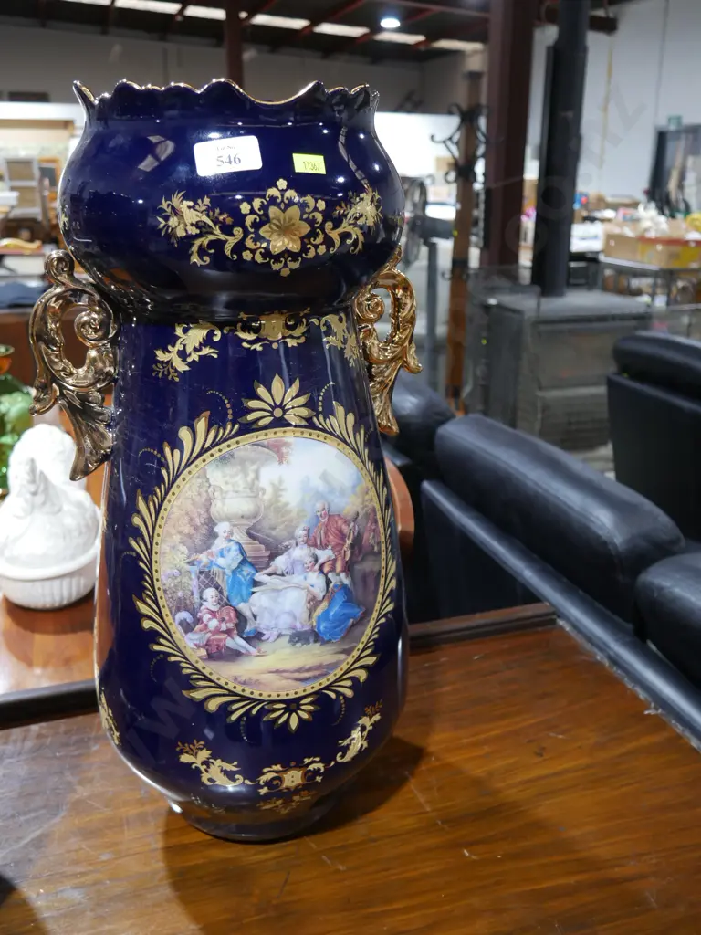 Large Limoges style vase Image 1++