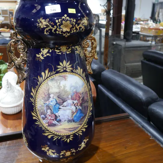 Large Limoges style vase