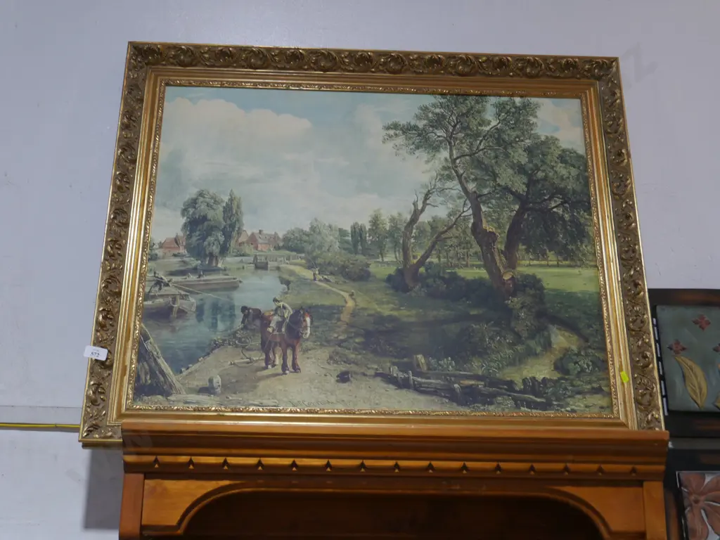 Gilt framed artwork Image 1++