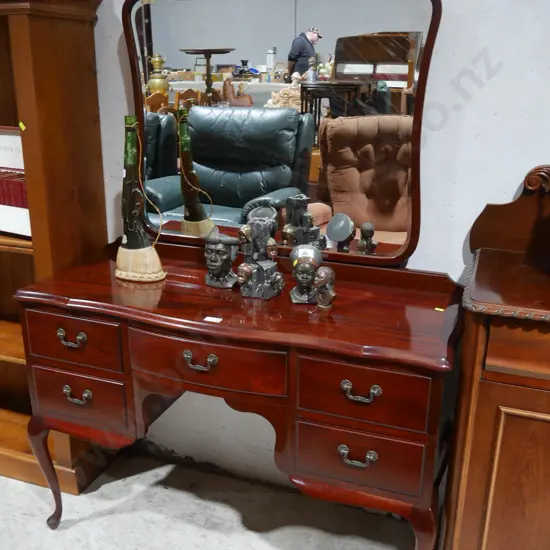 Mirror back dresser