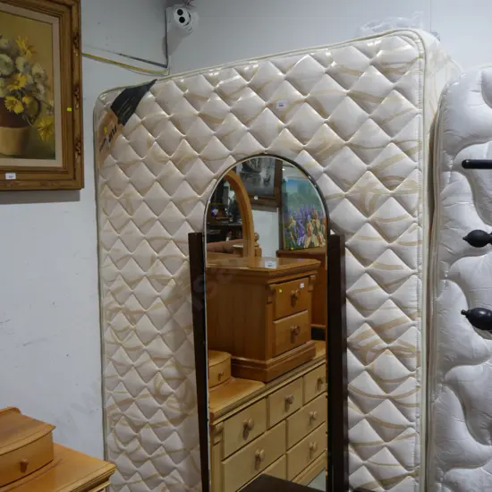 Queen mattress and base