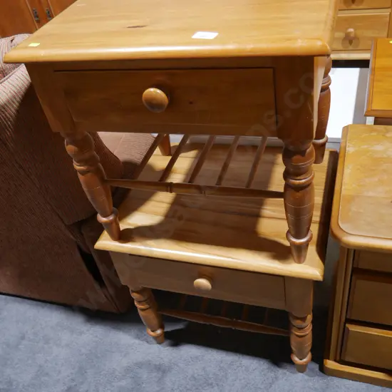 Two bedside cabinets
