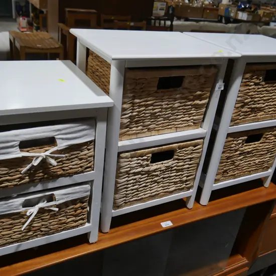 3 bedside drawers