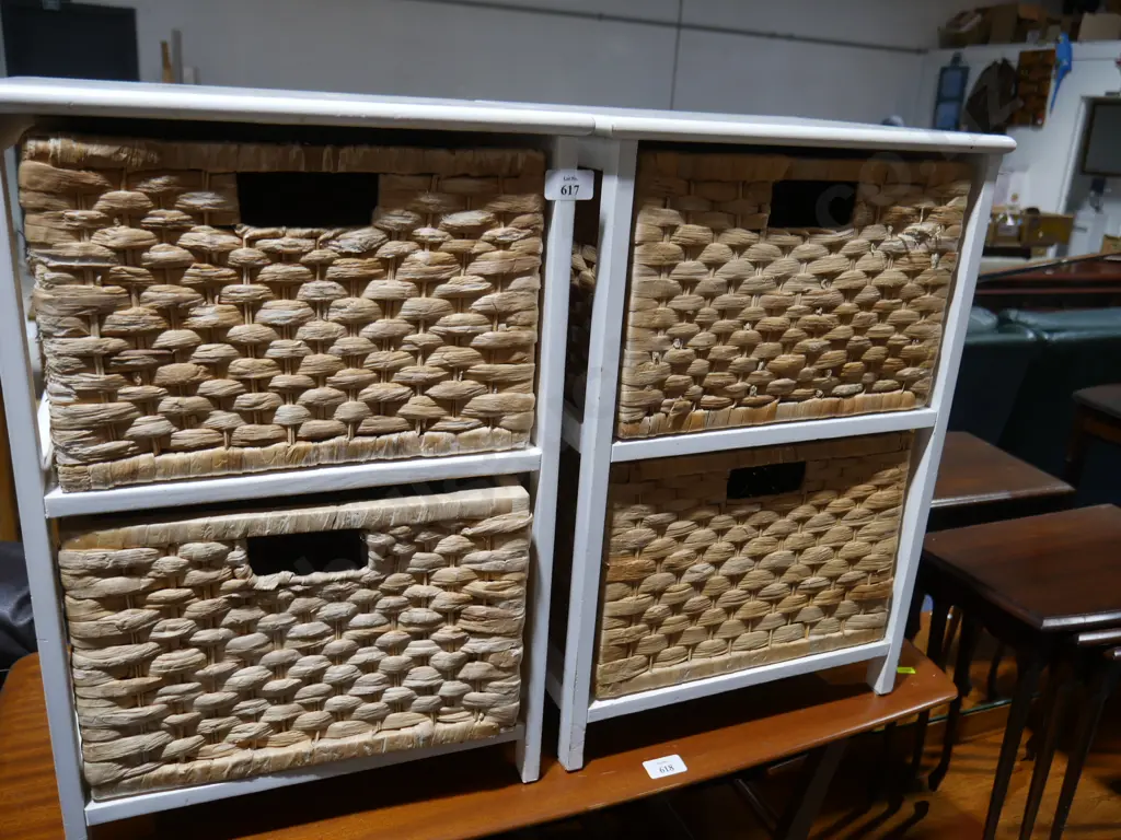 Pair bedside drawers Image 1++