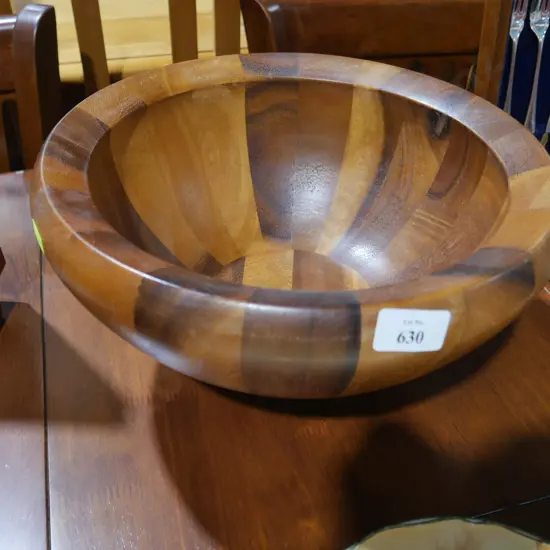 Wooden bowl