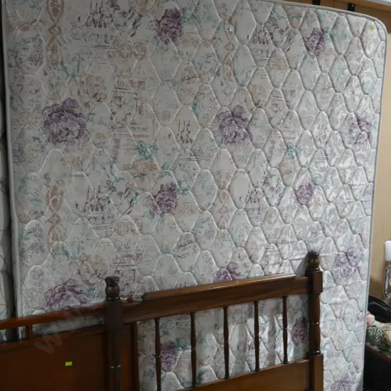 Queen mattress and base