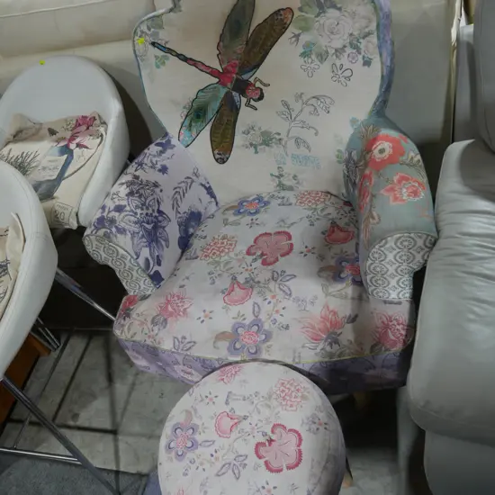 Bedroom chiar and stool