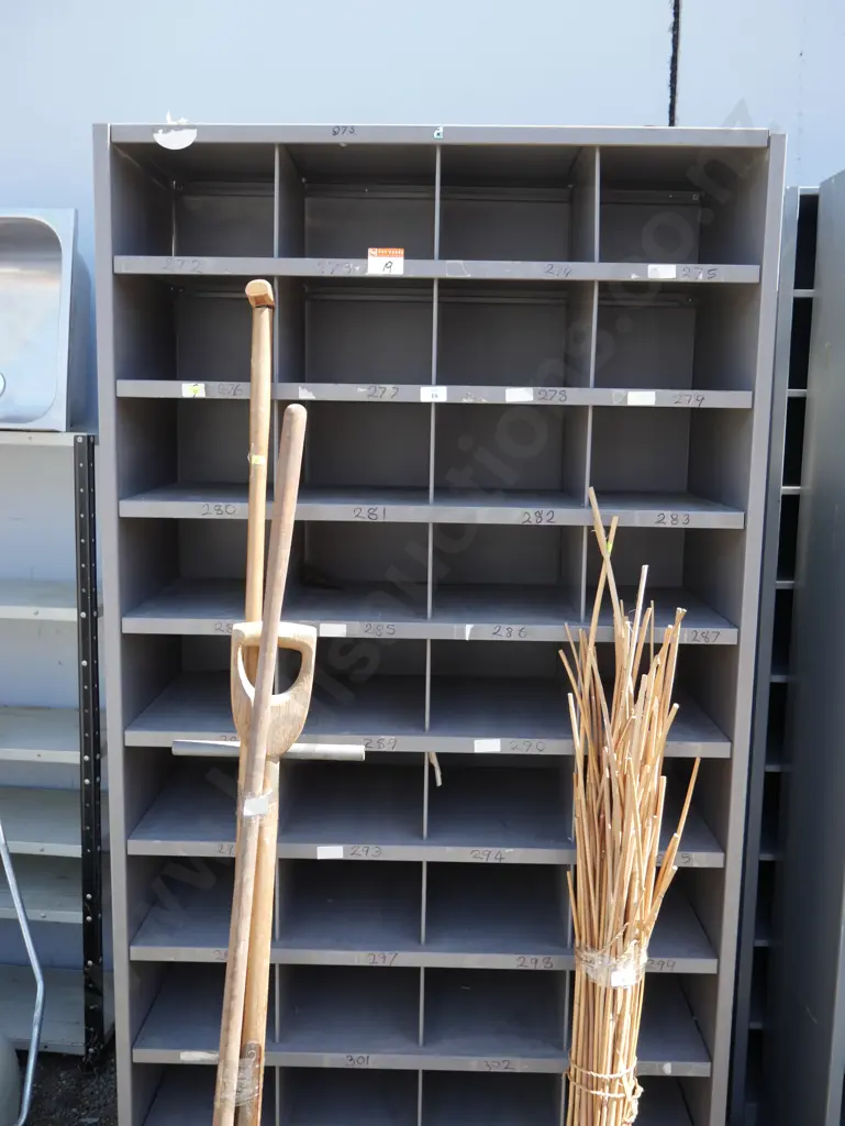 2 metal pigeonhole units Image 1++