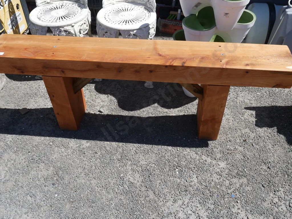 Wooden bench Image 1++